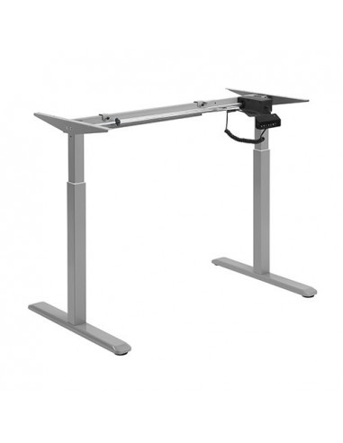 Birou ergonomic electric single motor, inaltime 62-128 cm,blat
