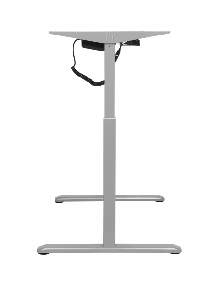 Birou ergonomic electric single motor, inaltime 62-128 cm,blat