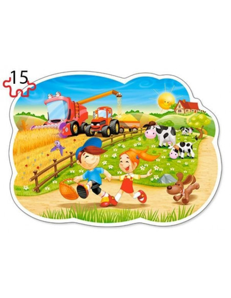 Four Seasons, Puzzle Castorland 4 in 1 - 8, 12, 15, 20