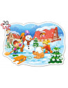 Four Seasons, Puzzle Castorland 4 in 1 - 8, 12, 15, 20