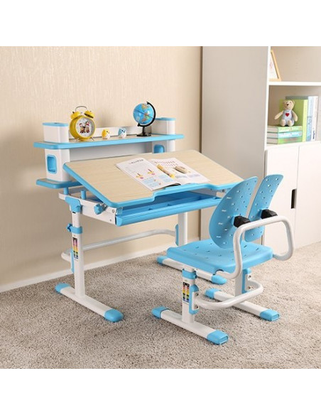 Set birou si scaun copii ergonomic, reglabil in inaltime, ErgoK