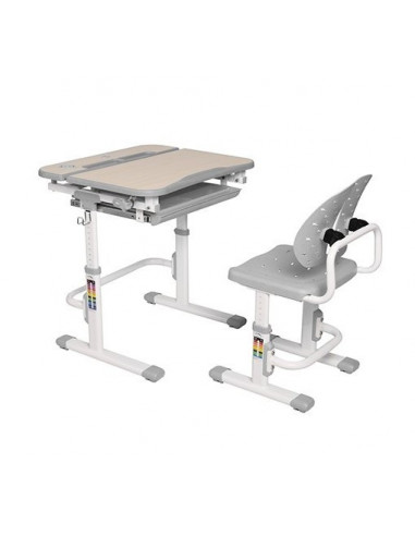 Set de birou si scaun copii ergonomic reglabil in inaltime