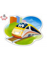 Funny Trains, Puzzle Castorland 4 in 1 - 8, 12, 15, 20