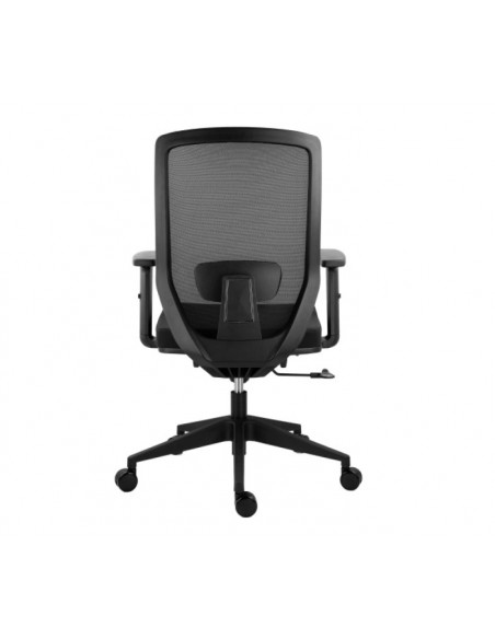 Scaun ergonomic Joy, negru, spatar mesh, brate reglabile
