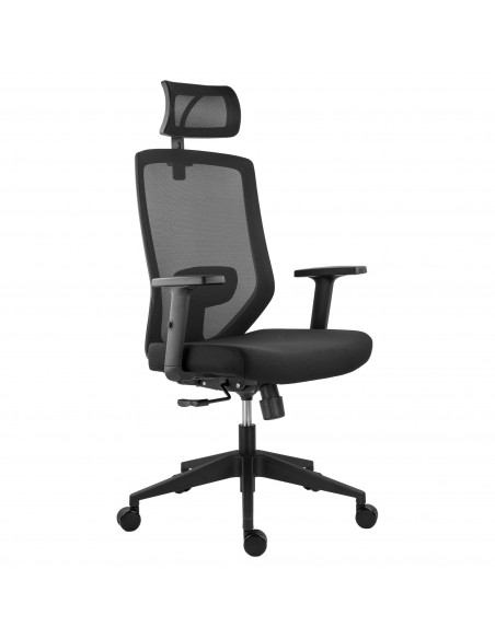 Scaun ergonomic Joy-H, spatar mesh, tetiera reglabila, brate