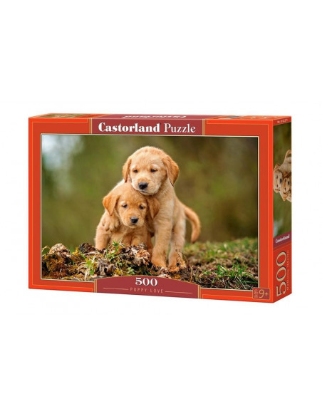 Puppy Love, Puzzle Castorland, 500 piese,Uniq52271