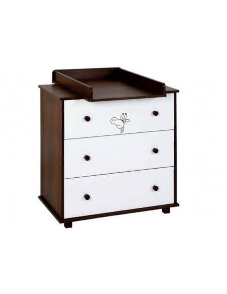Mobilier Camera copii Si Bebelusi KLUPS SAFARI GIRAFFE Wenge 2
