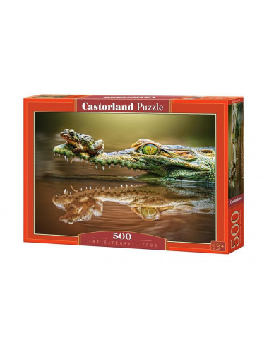The Daredevill Frog, Puzzle Castorland, 500 piese,Uniq52318