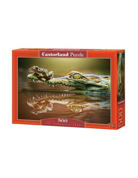 The Daredevill Frog, Puzzle Castorland, 500 piese,Uniq52318
