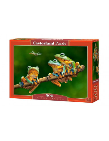The Frog Companion, Puzzle Castorland, 500 piese,Uniq52301