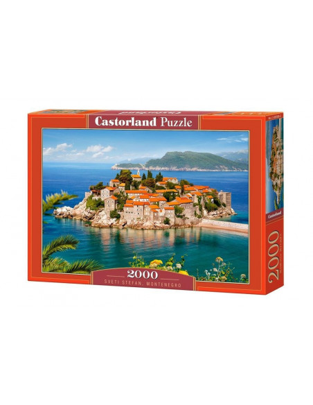 sveti Stefan Muntenegru, Puzzle Castorland, 2000