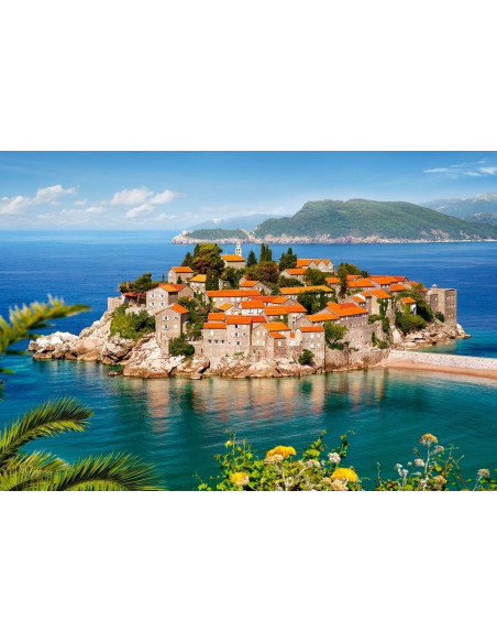 sveti Stefan Muntenegru, Puzzle Castorland, 2000