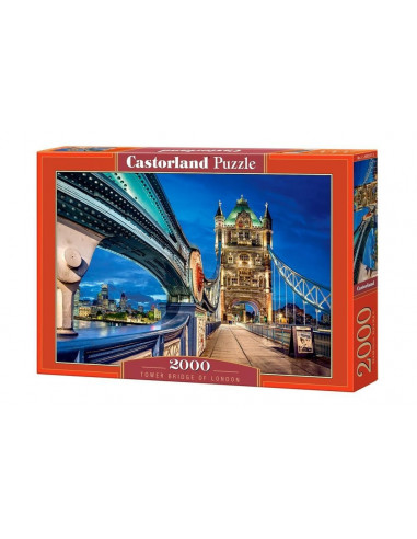 Tower Bridge of London, Puzzle Castorland, 2000 piese,Uniq200597
