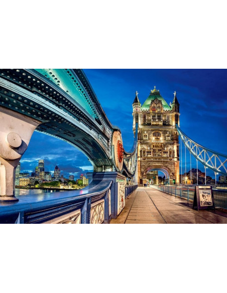 Tower Bridge of London, Puzzle Castorland, 2000 piese,Uniq200597