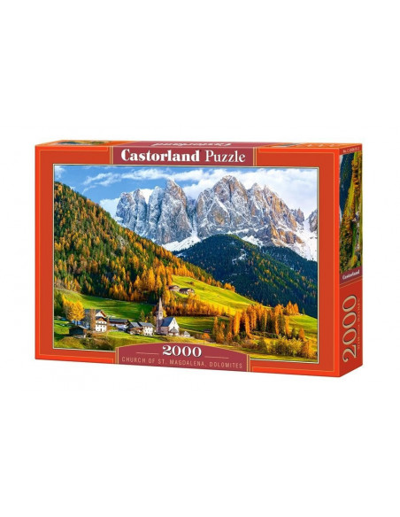 Curch of ST. Magdalena Dolomites, Puzzle Castorland, 2000