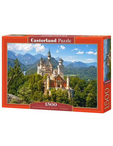 castelul Neuschwanstein, Puzzle Castorland, 1500