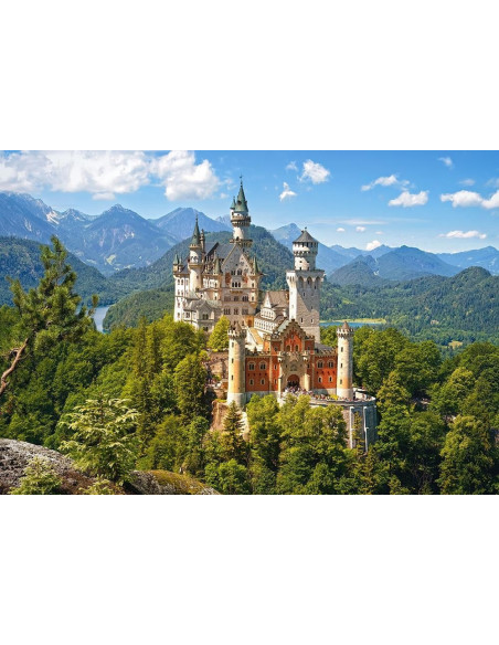 castelul Neuschwanstein, Puzzle Castorland, 1500