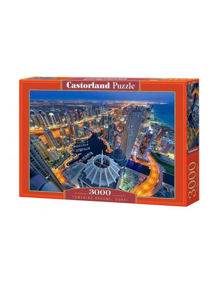 Towering Dreams Dubai, Puzzle Castorland, 3000 piese,Uniq300457