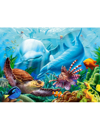 Ocean Life, Puzzle Castorland, 2000 piese,Uniq200627