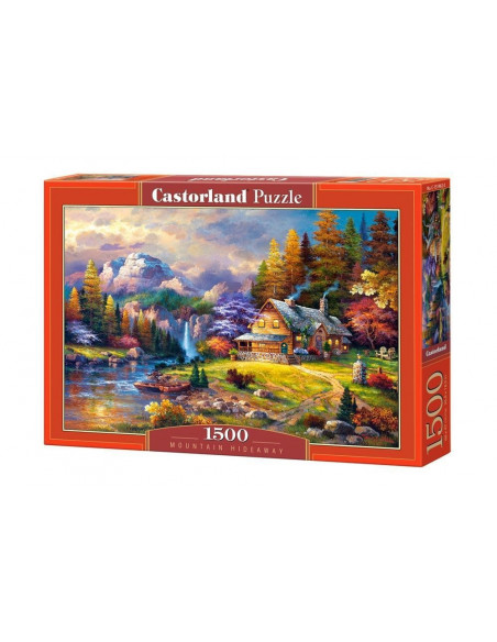 Mountain Hideaway, Puzzle Castorland, 1500 piese,Uniq151462
