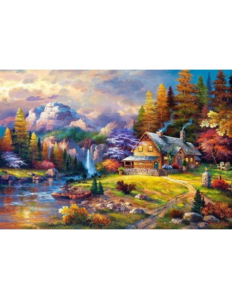 Mountain Hideaway, Puzzle Castorland, 1500 piese,Uniq151462