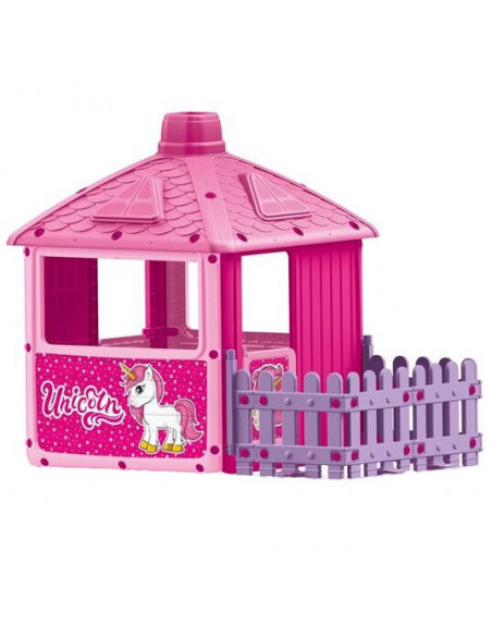 Casuta cu gard pentru copii - Unicorn,ROB-2511