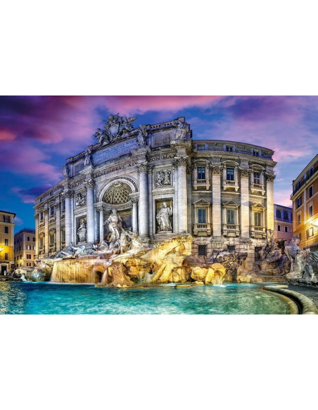 Fontana di Trevi, Puzzle Castorland, 1500 piese,Uniq151479