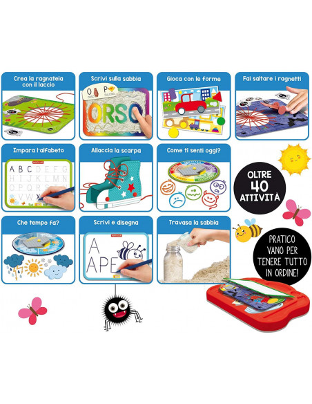 Masuta cu activitati Montessori,LEN76734 Masuta cu activitati Montessori,LEN76734