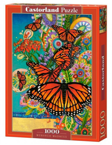 Monarch Madness, Puzzle Castorland, 1000 piese,Uniq103492