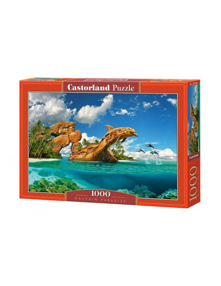 Dolphin Paradise, Puzzle Castorland, 1000 piese,Uniq103508