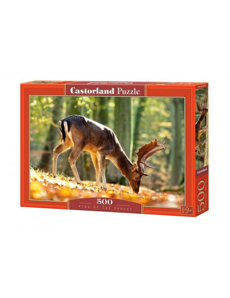 King of the Forest, Puzzle Castorland, 500 piese,Uniq52325