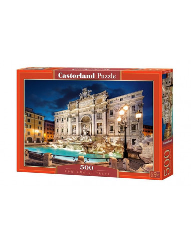 fontana di Trevi, Puzzle Castorland, 500 piese,Uniq52332