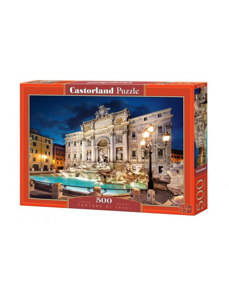 fontana di Trevi, Puzzle Castorland, 500 piese,Uniq52332