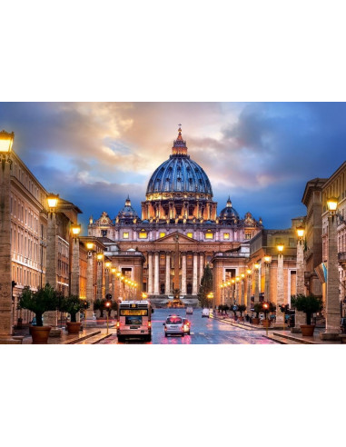The Basilica of ST Peter, Puzzle Castorland, 500 piese,Uniq52349