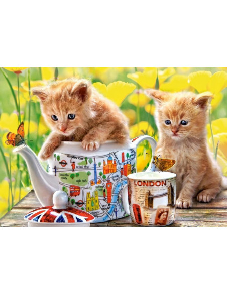 Tea Time, Puzzle Castorland, 500 piese,Uniq52356