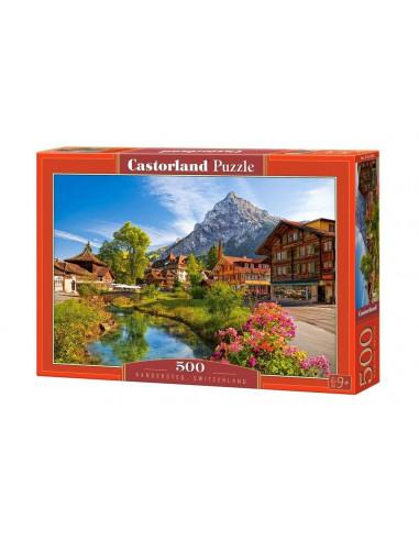 Kandersteg, Puzzle Castorland, 500 piese,Uniq52363