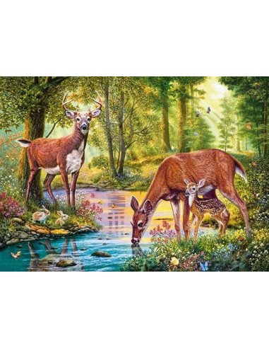 Woodland Stream, Puzzle Castorland, 300 piese,Uniq30132