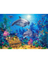 Dolphin Family, Puzzle Castorland, 300 piese,Uniq30149