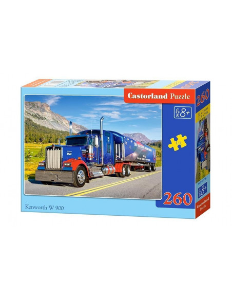 Kenworth W 900, Puzzle Castorland, 260 piese,Uniq27316