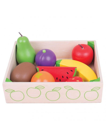 Cutiuta cu fructe din lemn,BJ476