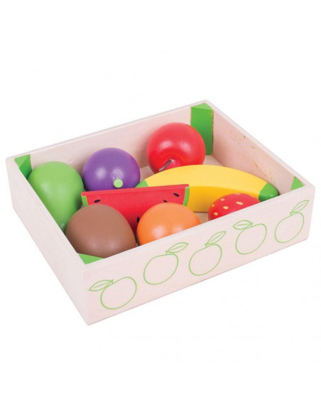Cutiuta cu fructe din lemn,BJ476