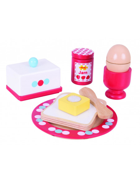 Set mic dejun din lemn,BJ615