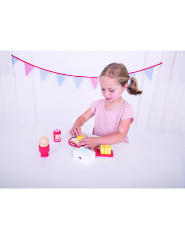 Set mic dejun din lemn,BJ615