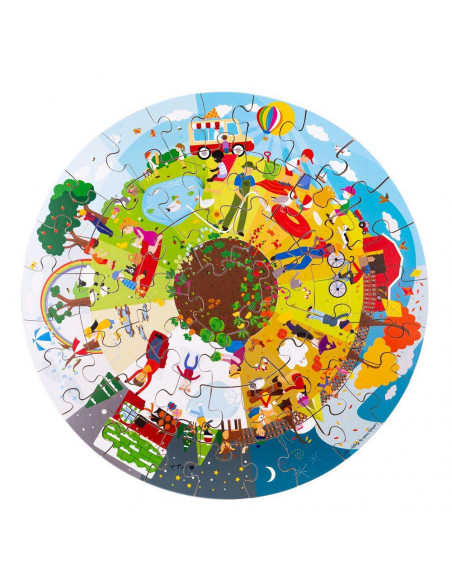 Puzzle de podea 360° - Anotimpurile,33003