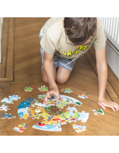 Puzzle de podea 360° - Anotimpurile,33003