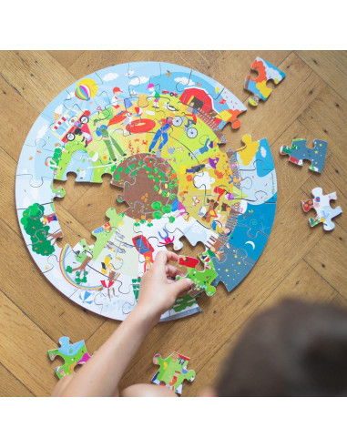 Puzzle de podea 360° - Anotimpurile,33003