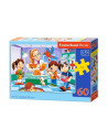 At the animal doctor, Puzzle Castorland, 60 piese,Uniq6847