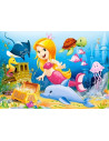 Little Mermaid, Puzzle Castorland, 60 piese,Uniq6854