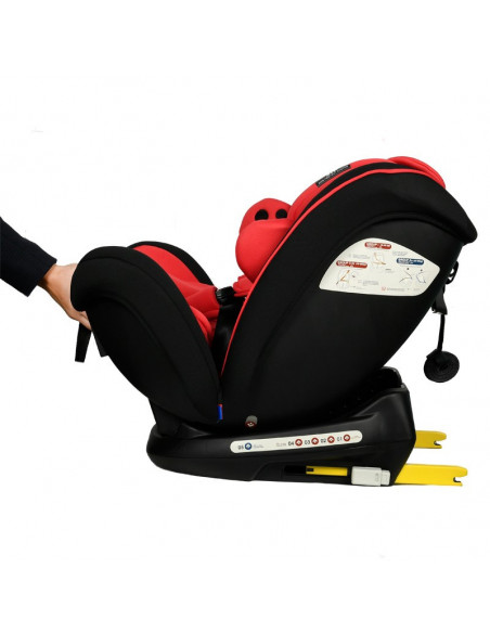 Scaun auto Mos Martin cu Isofix Red BUF BOOF 0 36 kg pozitie