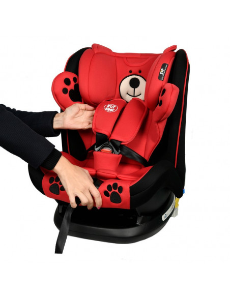 Scaun auto Mos Martin cu Isofix Red BUF BOOF 0 36 kg pozitie